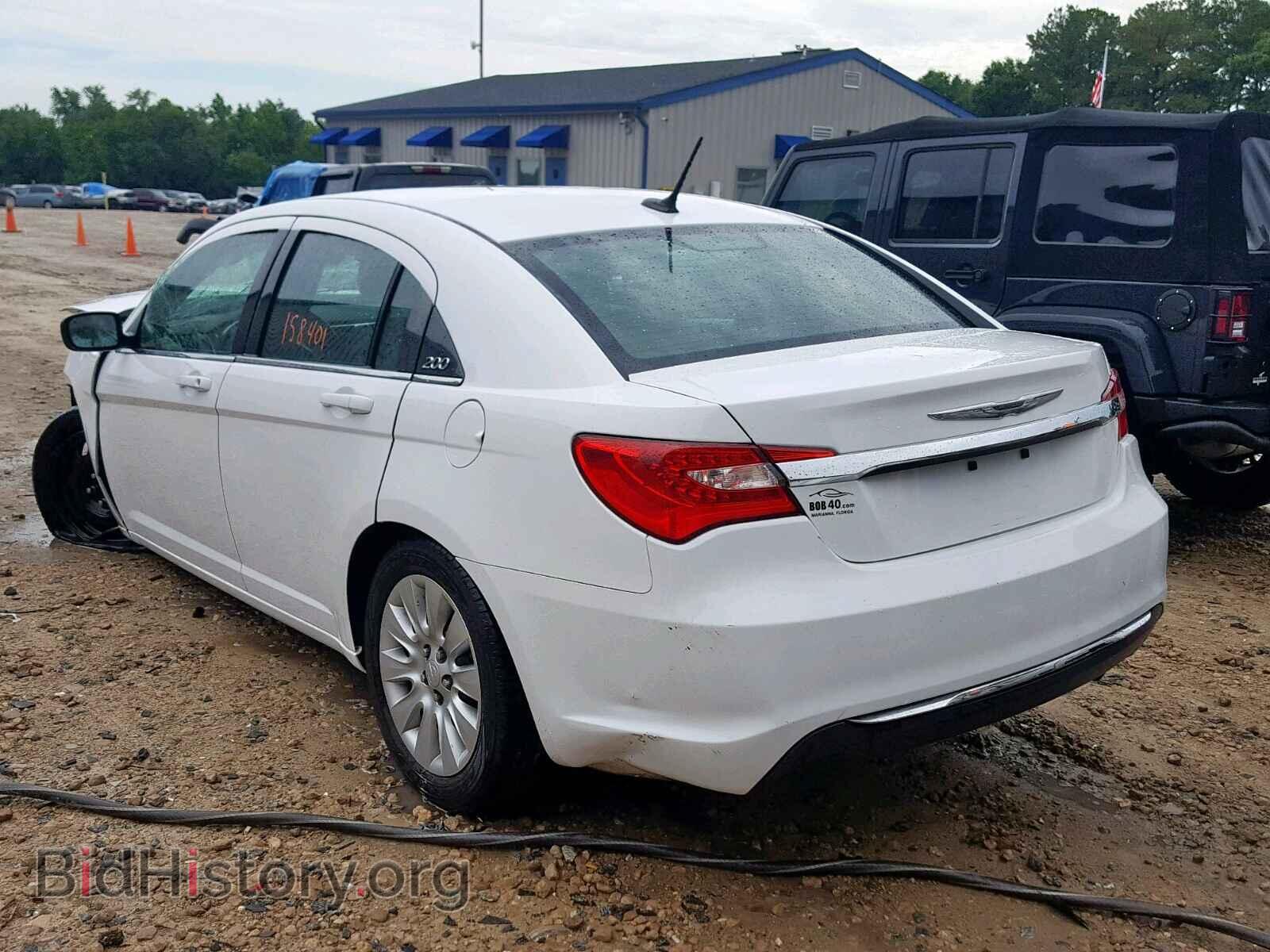 2014 CHRYSLER 200 - VIN: 1C3CCBAB8EN140828 - Фото 3