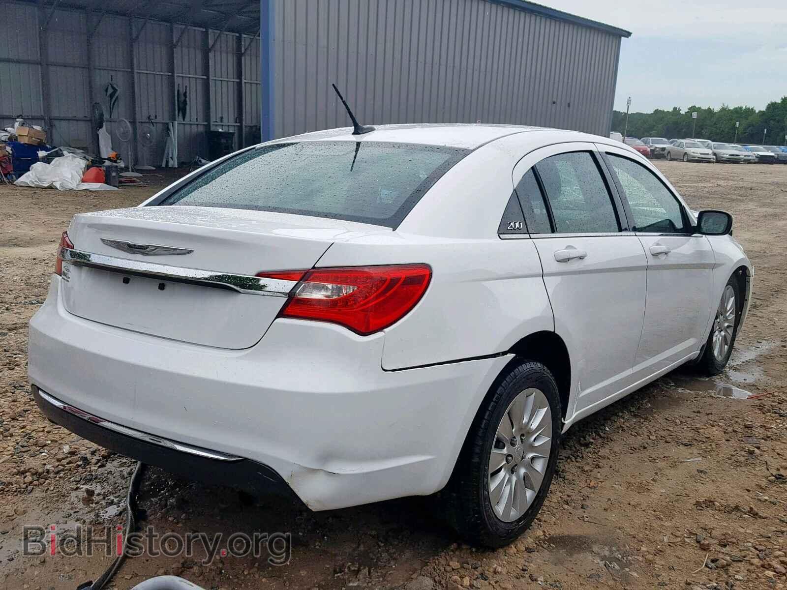 2014 CHRYSLER 200 - VIN: 1C3CCBAB8EN140828 - Фото 4