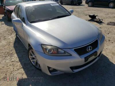 2012 Lexus IS IS 250, silver — VIN JTHCF5C20C5056399, Copart