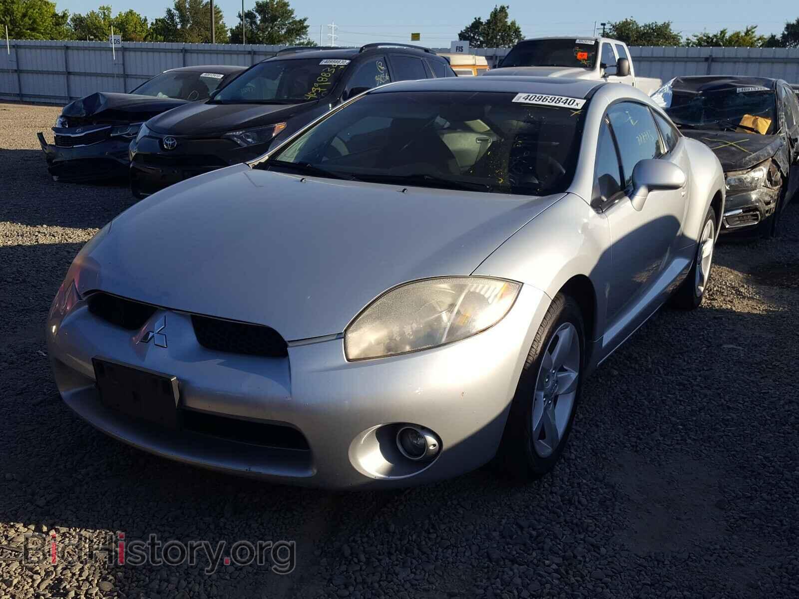 2006 MITSUBISHI ECLIPSE - VIN: 4A3AK24F36E036699 - Фото 2