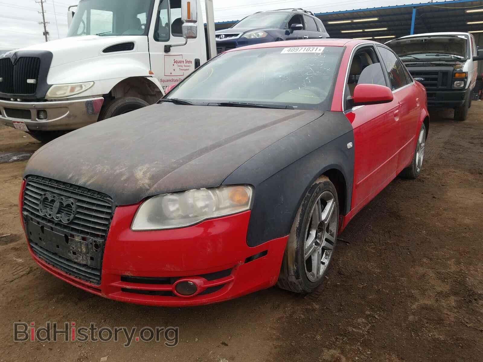 2006 AUDI A4 - VIN: WAUAF78E66A184419 - Фото 2