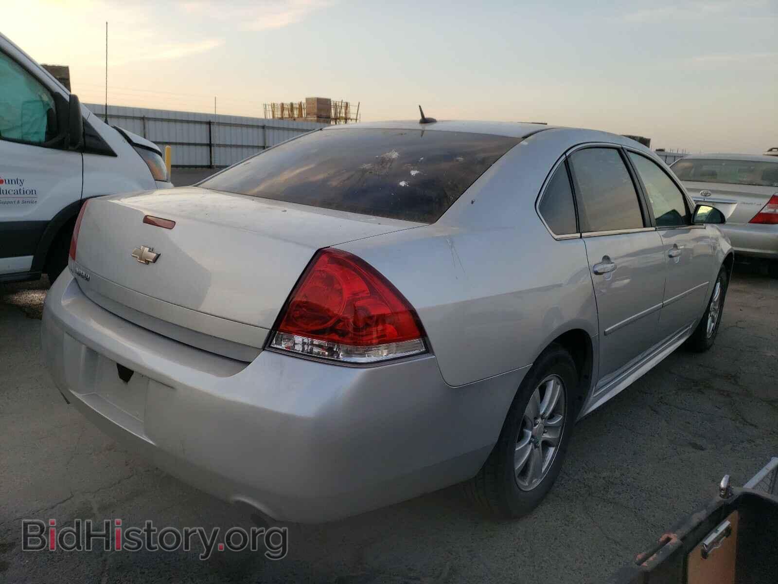2012 CHEVROLET IMPALA - VIN: 2G1WF5E37C1314156 - Фото 4