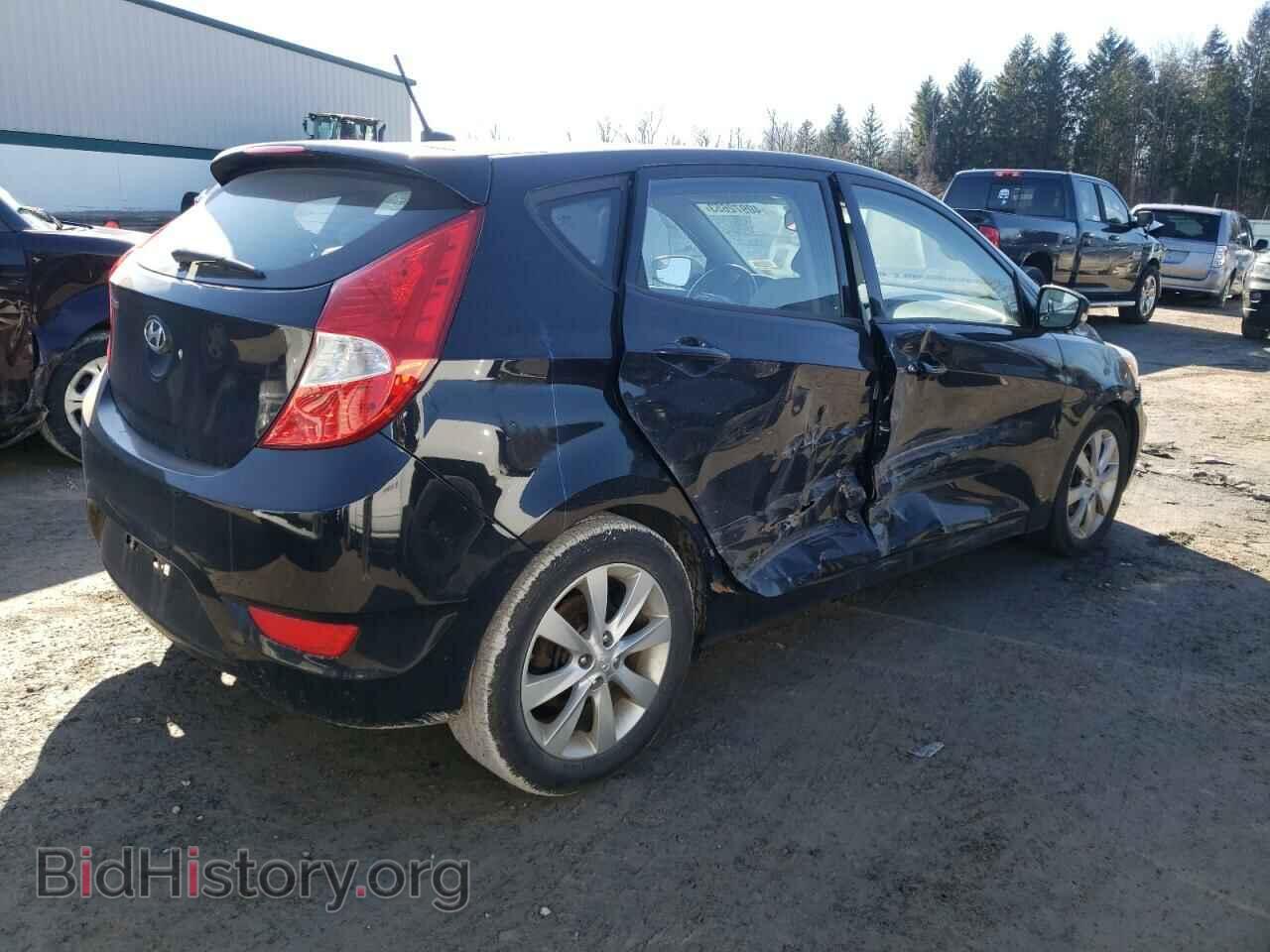 2014 HYUNDAI ACCENT - VIN: KMHCU5AEXEU175747 - Фото 3