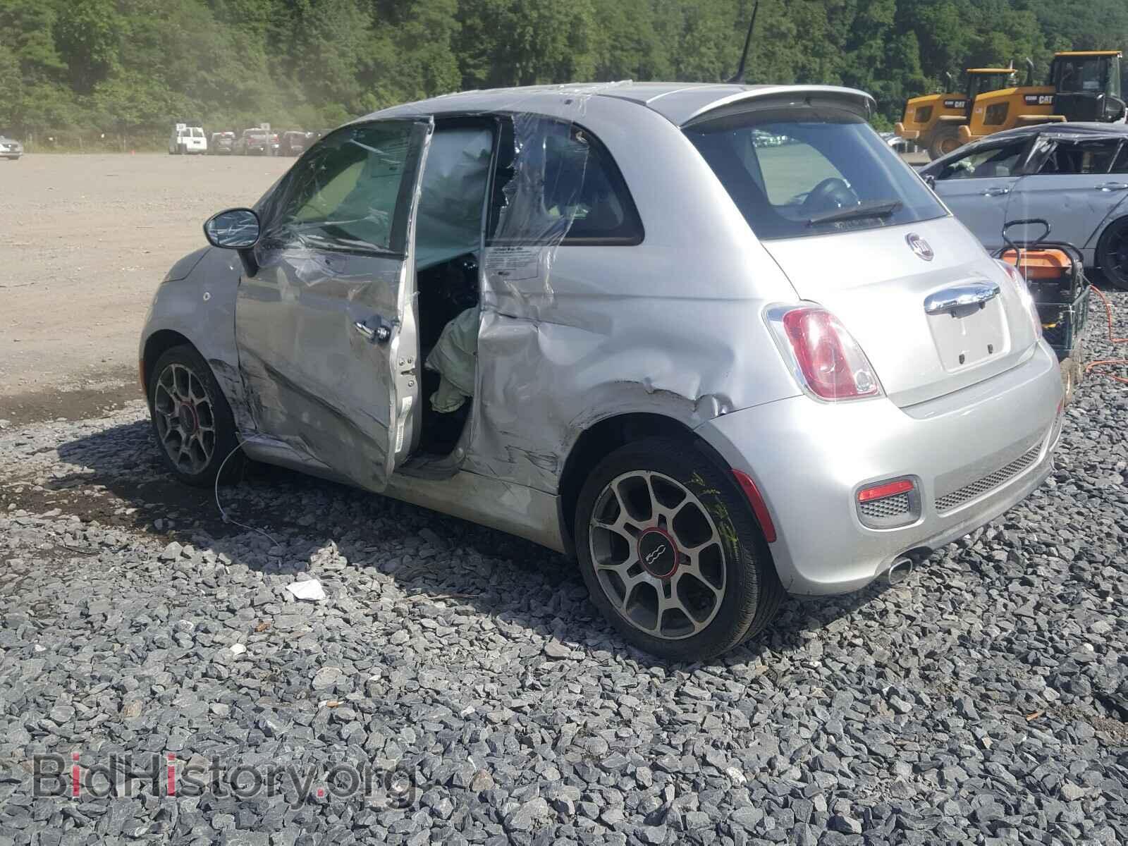 2012 FIAT 500 - VIN: 3C3CFFBR4CT109809 - Фото 3
