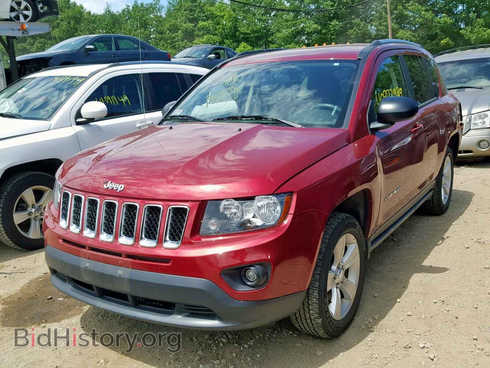 2014 JEEP COMPASS SP - VIN: 1C4NJDBB2ED891997 - Фото 2