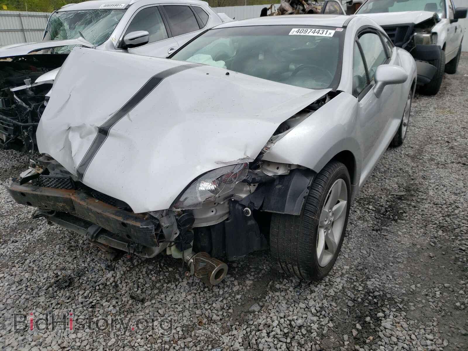 2007 MITSUBISHI ECLIPSE - VIN: 4A3AK24F57E008405 - Photo 2