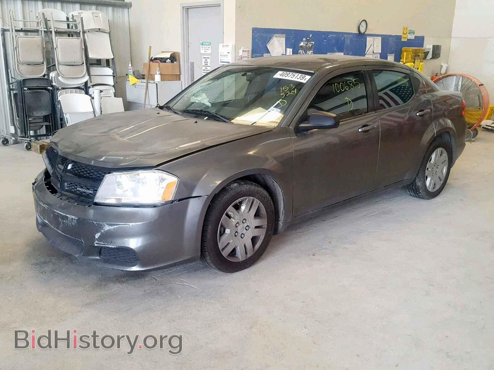 2012 DODGE AVENGER - VIN: 1C3CDZAB5CN153524 - Photo 2