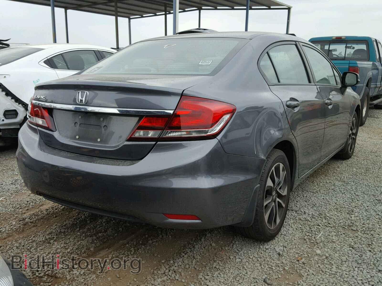 2013 HONDA CIVIC - VIN: 19XFB2F85DE046725 - Фото 4