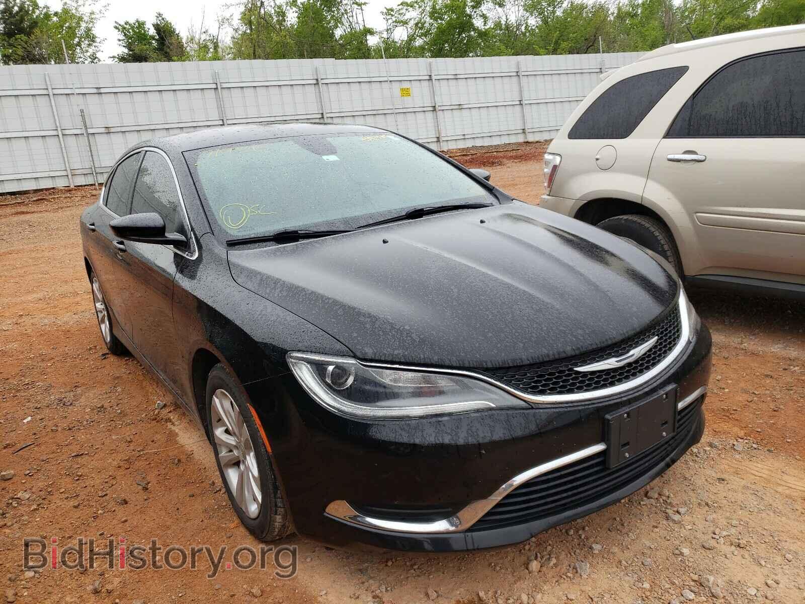 Фотография 1C3CCCAB3FN719345 - CHRYSLER 200 2015
