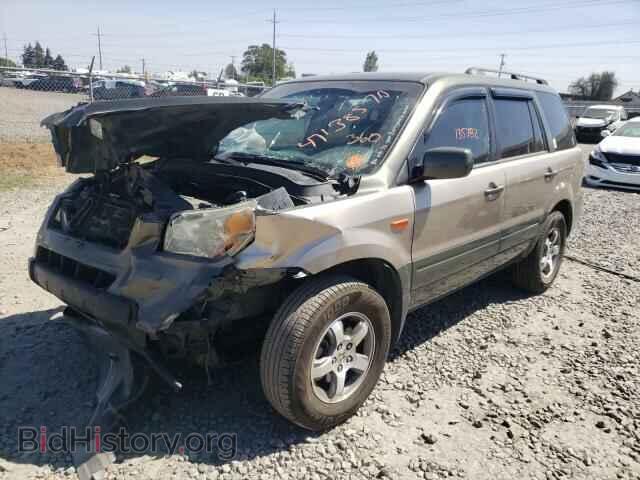 2006 HONDA PILOT - VIN: 5FNYF284X6B027978 - Фото 2