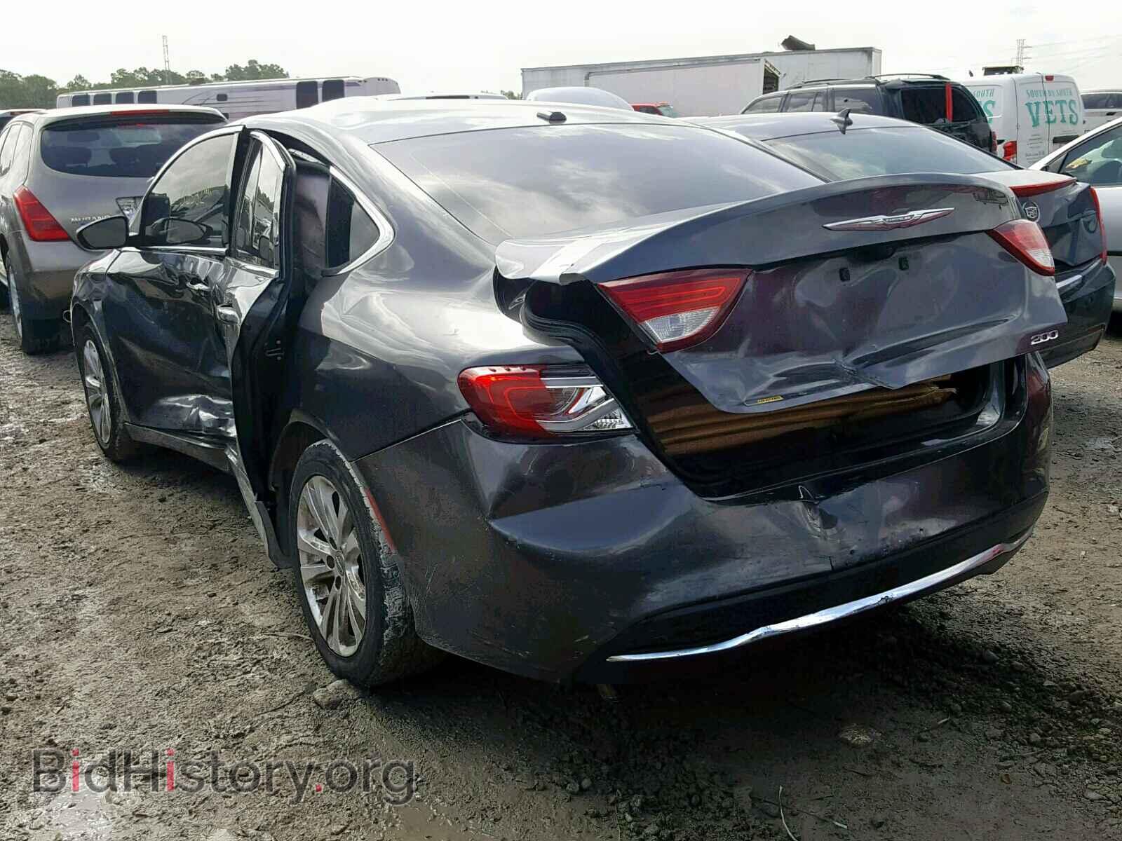 2016 CHRYSLER 200 - VIN: 1C3CCCAB3GN105803 - Photo 3