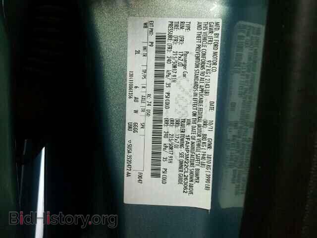 2012 FORD FOCUS - VIN: 1FAHP3M22CL263062 - Фото 10