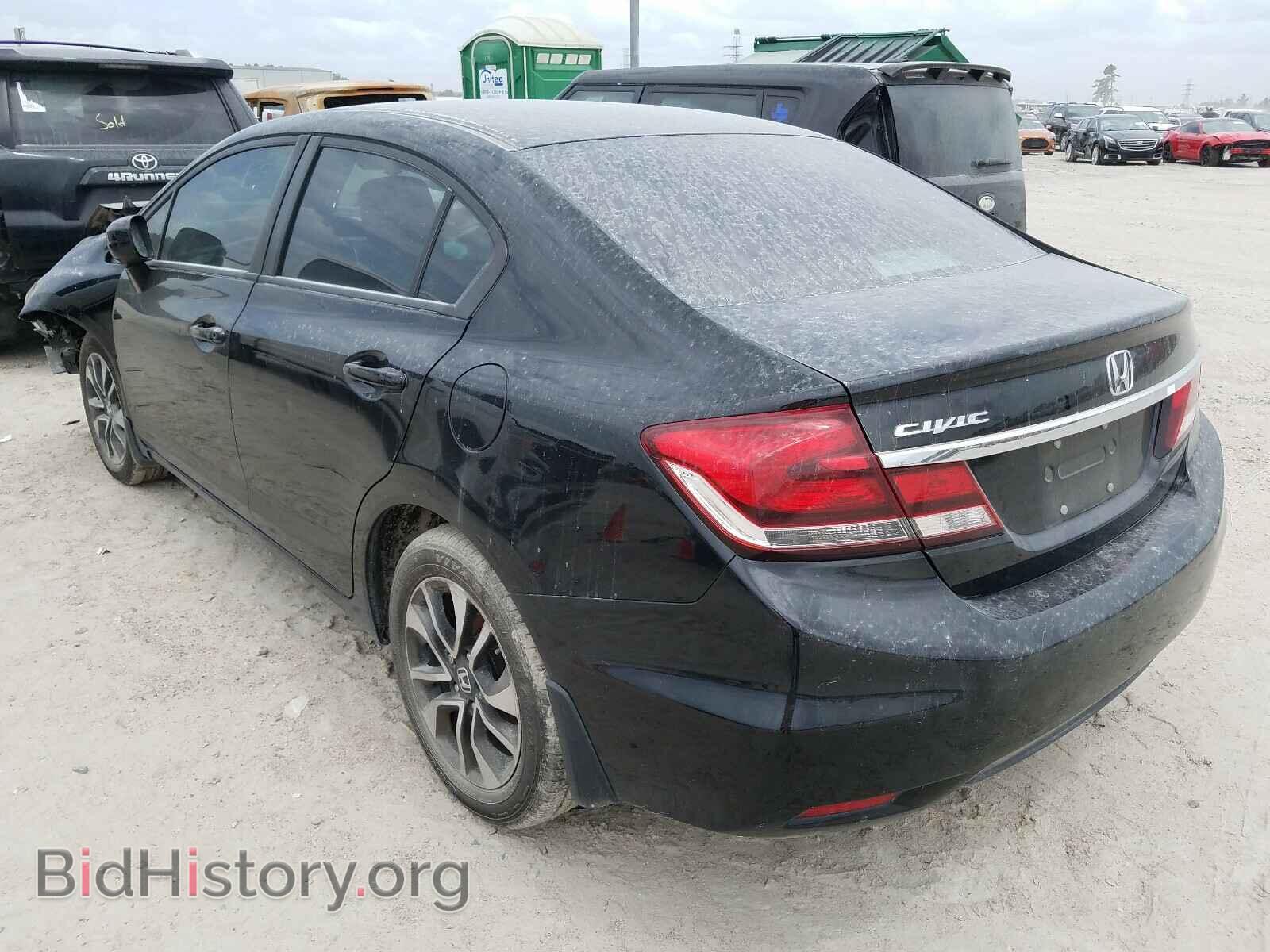 2014 HONDA CIVIC - VIN: 19XFB2F84EE075103 - Фото 3