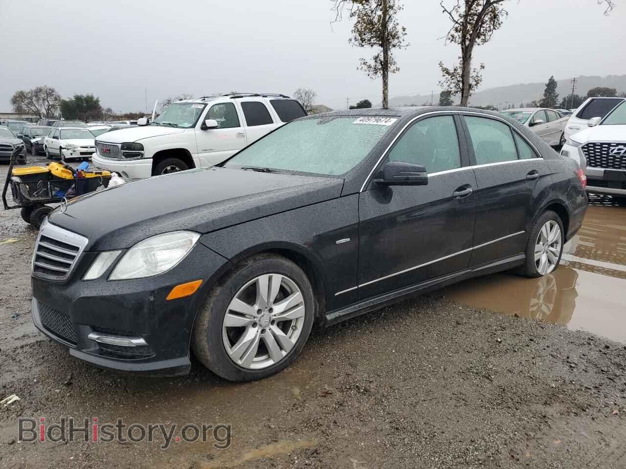 Photo WDDHF2EB2CA601289 - MERCEDES-BENZ E-CLASS 2012