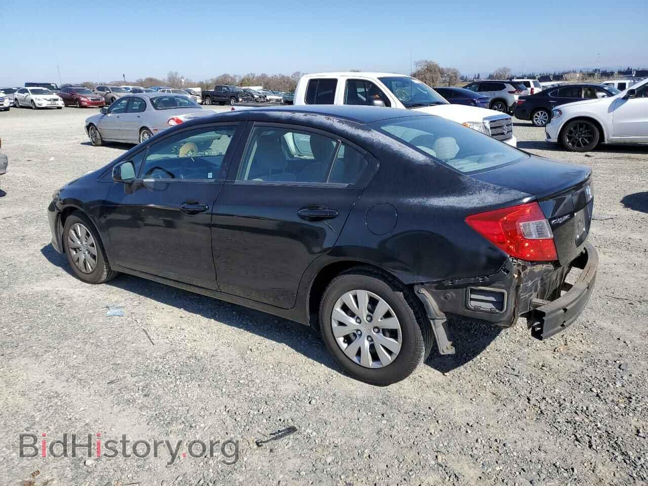 2012 HONDA CIVIC - VIN: 2HGFB2F56CH569729 - Фото 2