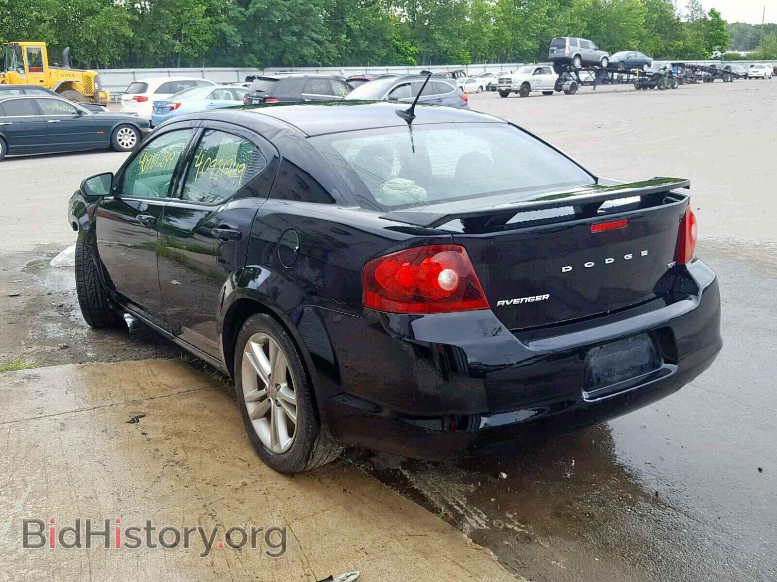2012 DODGE AVENGER - VIN: 1C3CDZCB3CN186115 - Фото 3