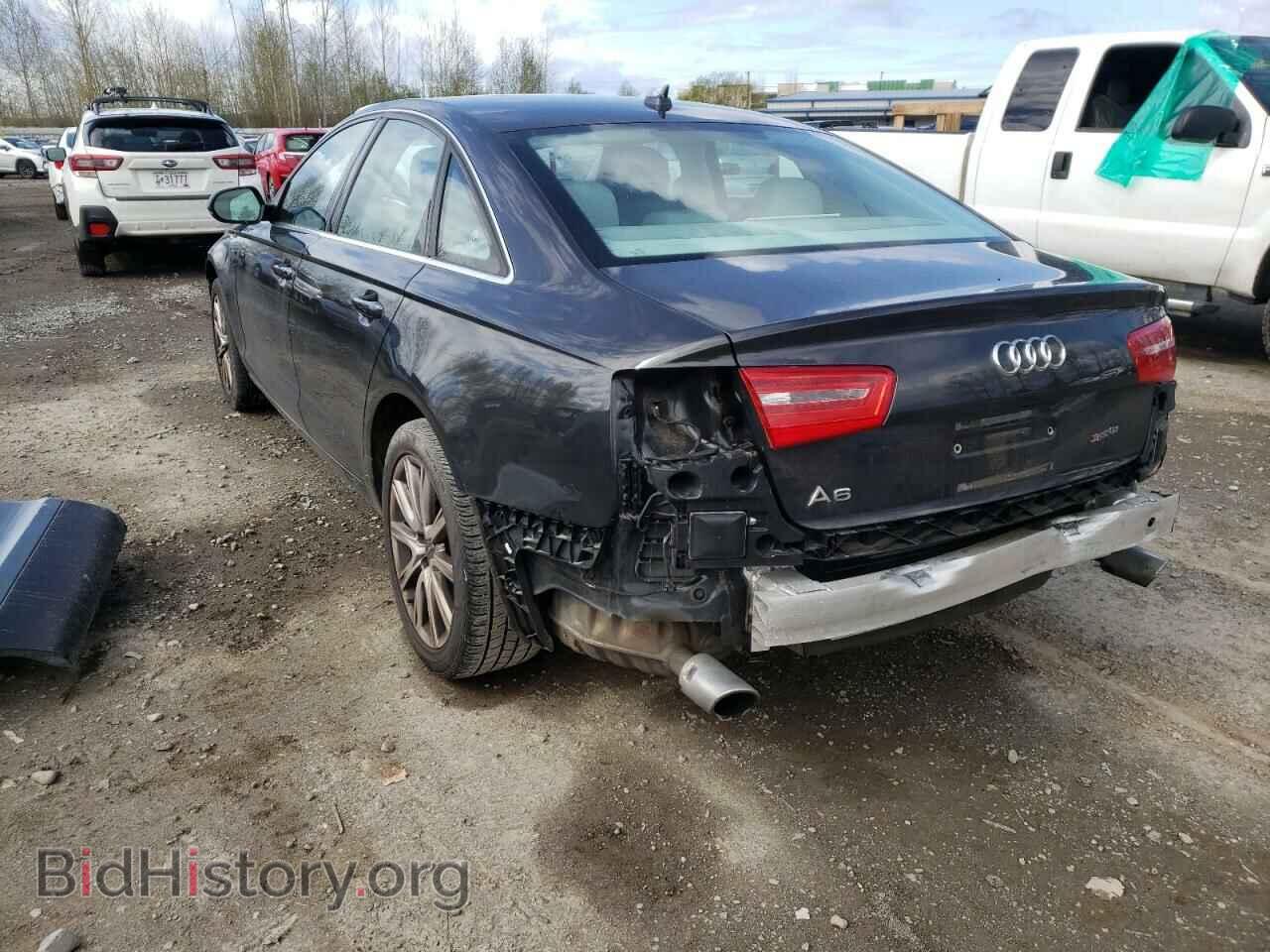 2014 AUDI A6 - VIN: WAUGFAFC8EN041200 - Фото 3
