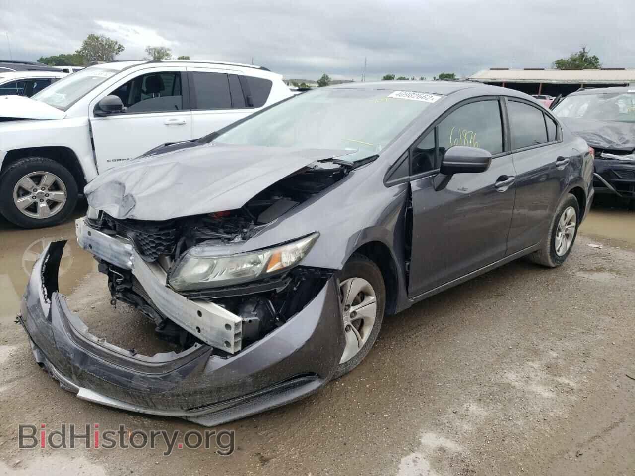 2015 HONDA CIVIC - VIN: 19XFB2F57FE000614 - Фото 2