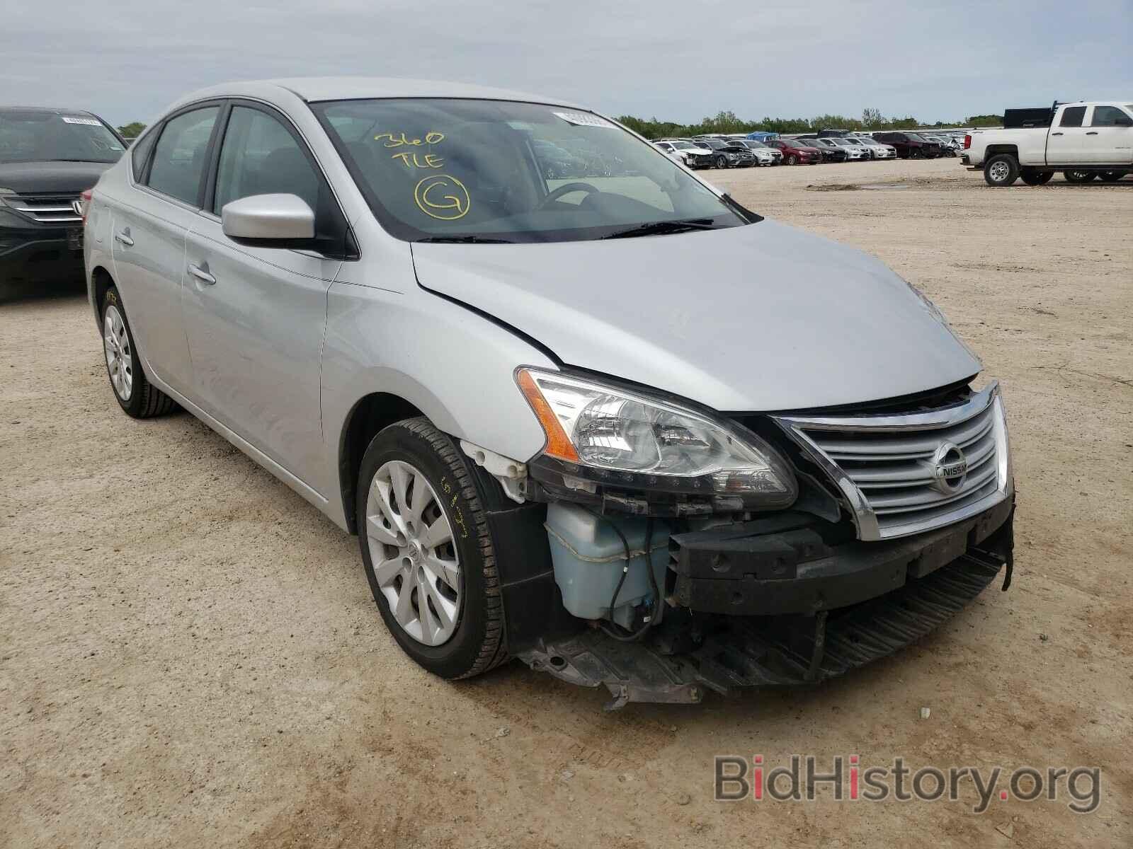 Photo 3N1AB7AP1FL677527 - NISSAN SENTRA 2015