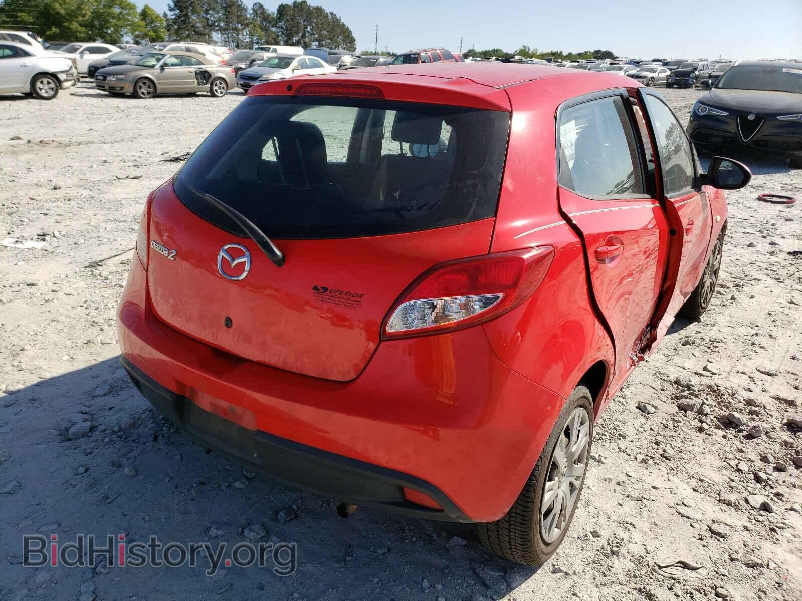 2014 MAZDA 2 - VIN: JM1DE1KZ4E0183463 - Фото 4