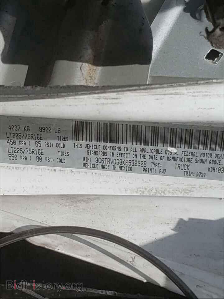 2019 RAM PROMASTER - VIN: 3C6TRVDG3KE532528 - Фото 10