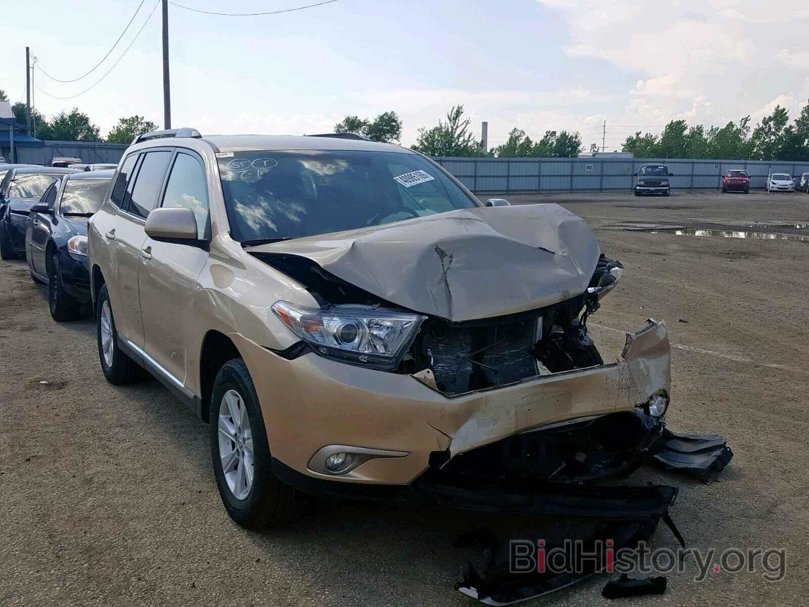 Photo 5TDZA3EH5BS010656 - TOYOTA HIGHLANDER 2011