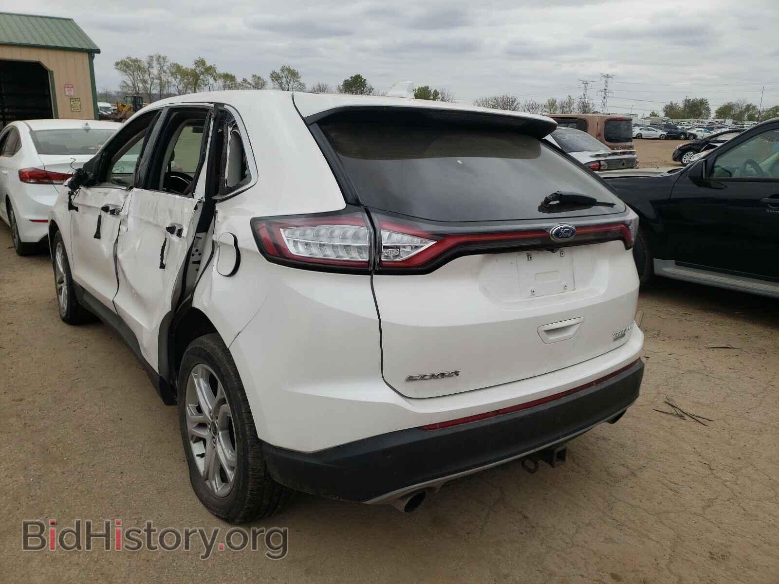 2015 FORD EDGE - VIN: 2FMTK4K95FBB23791 - Фото 3