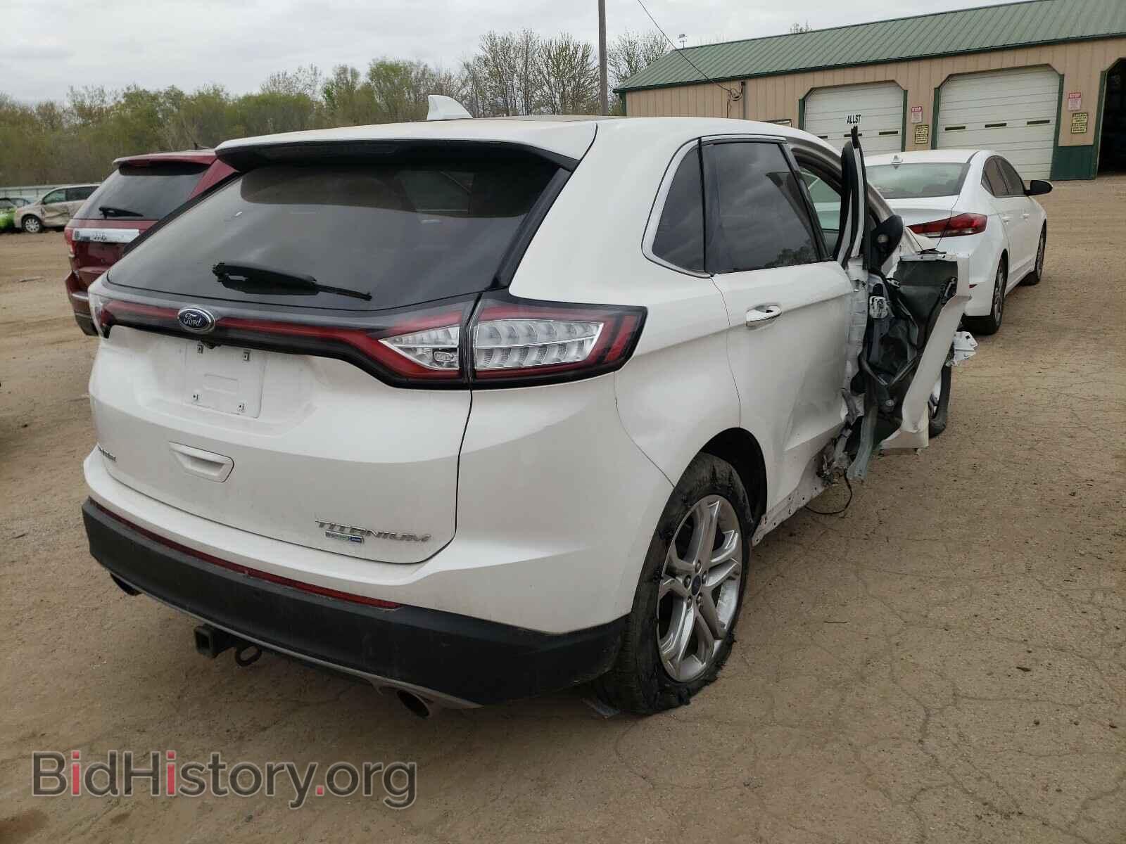 2015 FORD EDGE - VIN: 2FMTK4K95FBB23791 - Фото 4