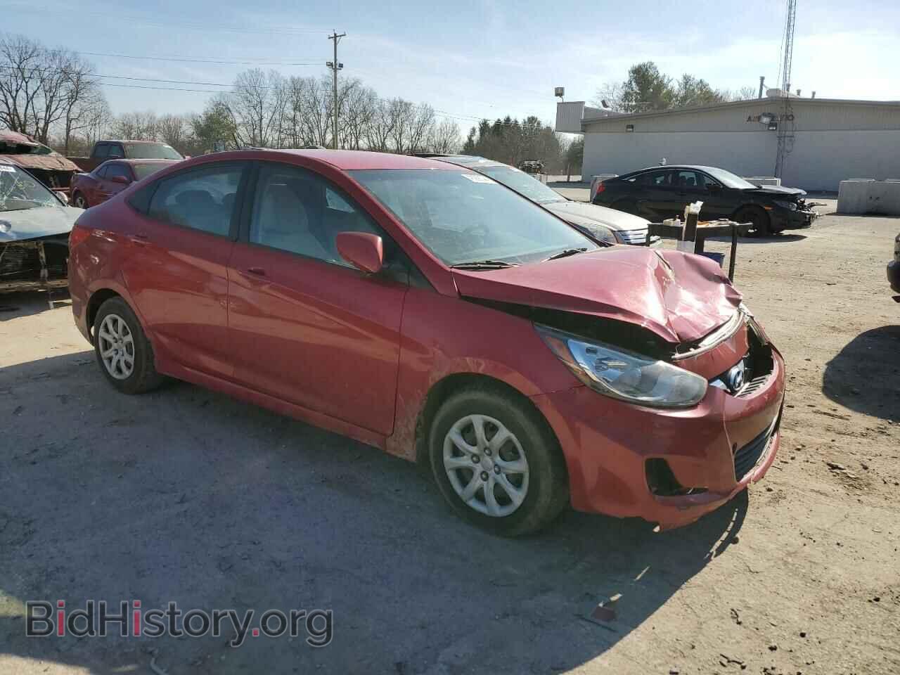 2012 HYUNDAI ACCENT - VIN: KMHCT4AE2CU188857 - Фото 4