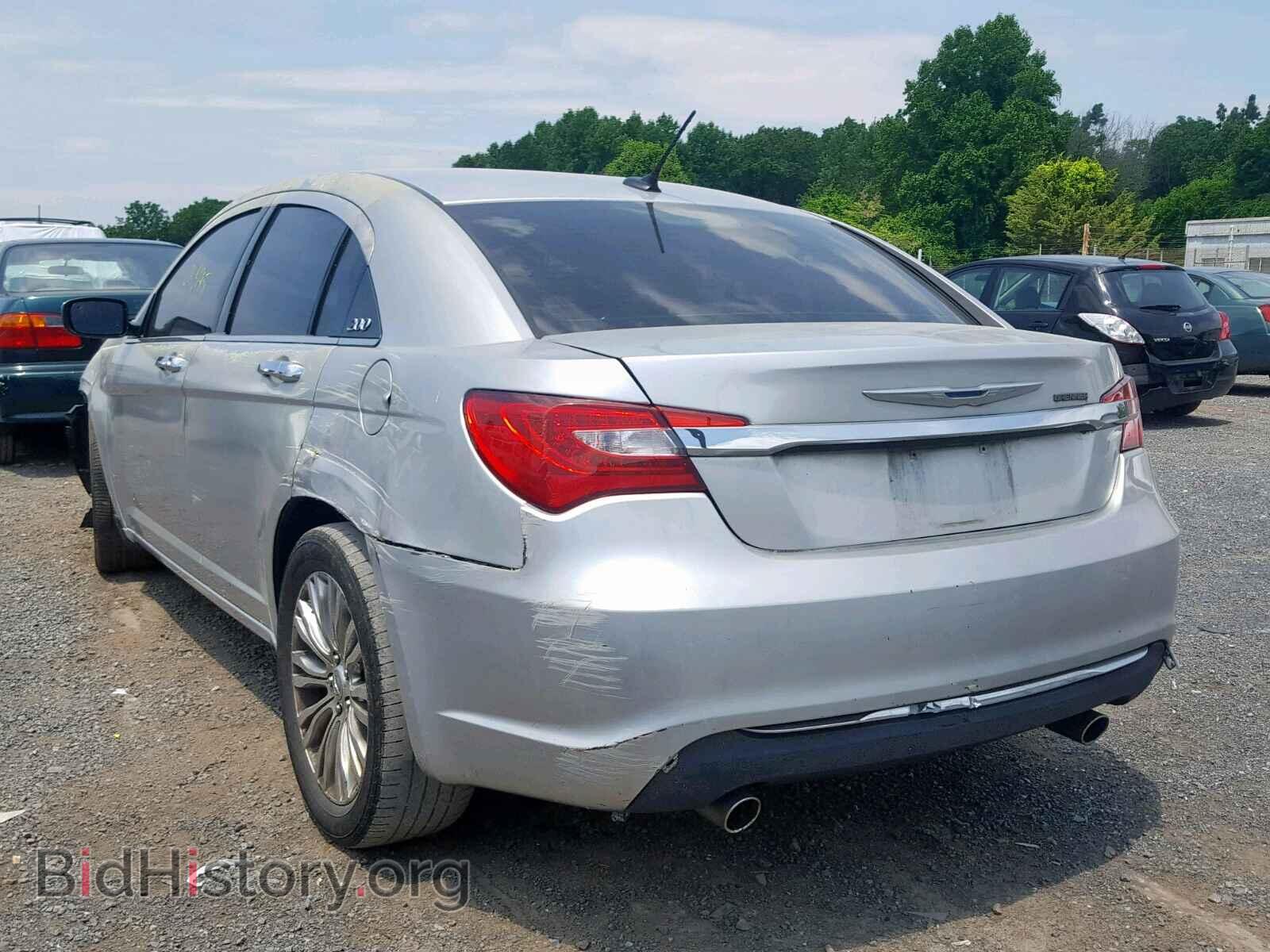 2012 CHRYSLER 200 - VIN: 1C3CCBCG3CN304265 - Фото 3