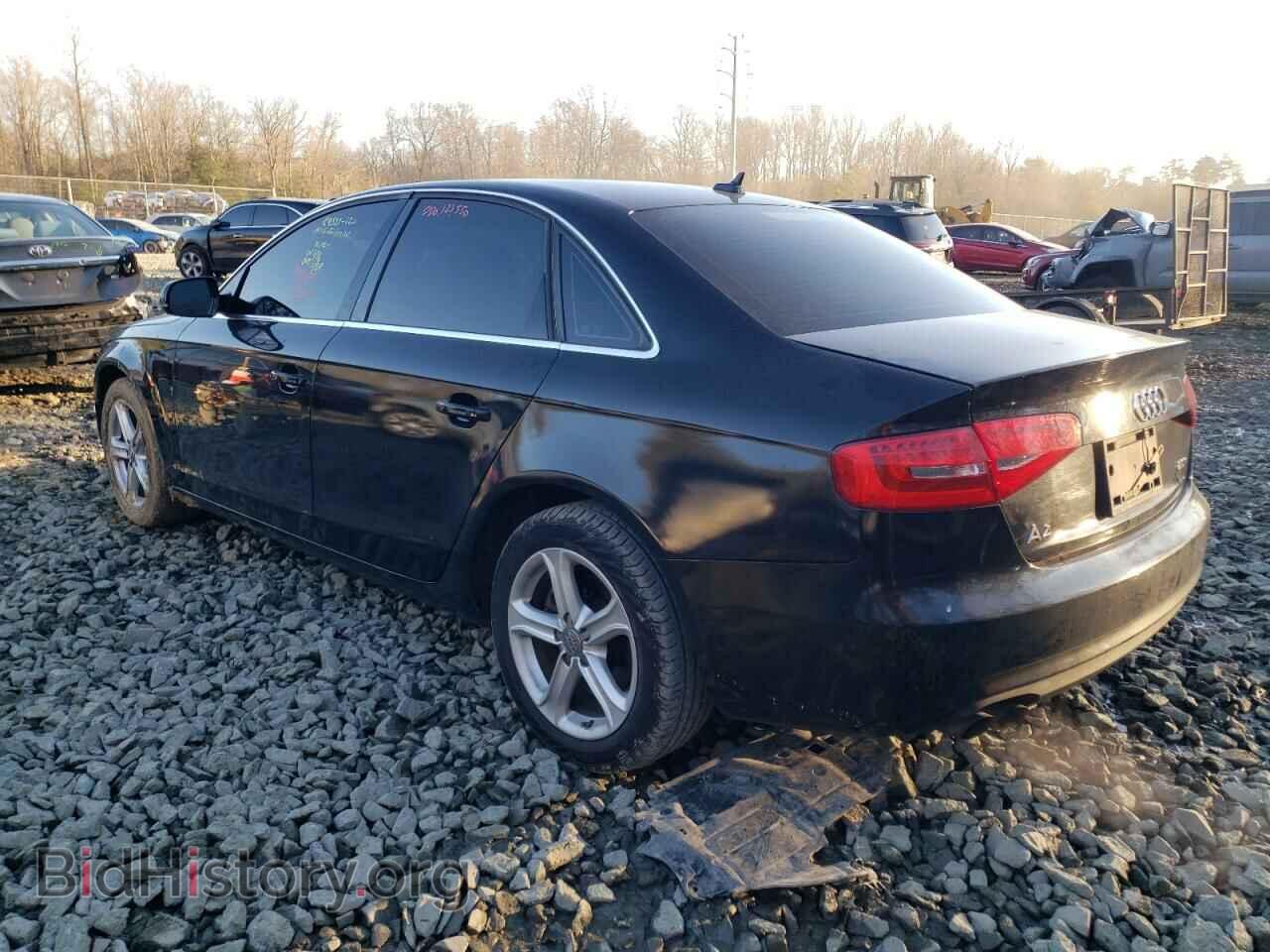 2013 AUDI A4 - VIN: WAUAFAFL4DN039609 - Фото 2
