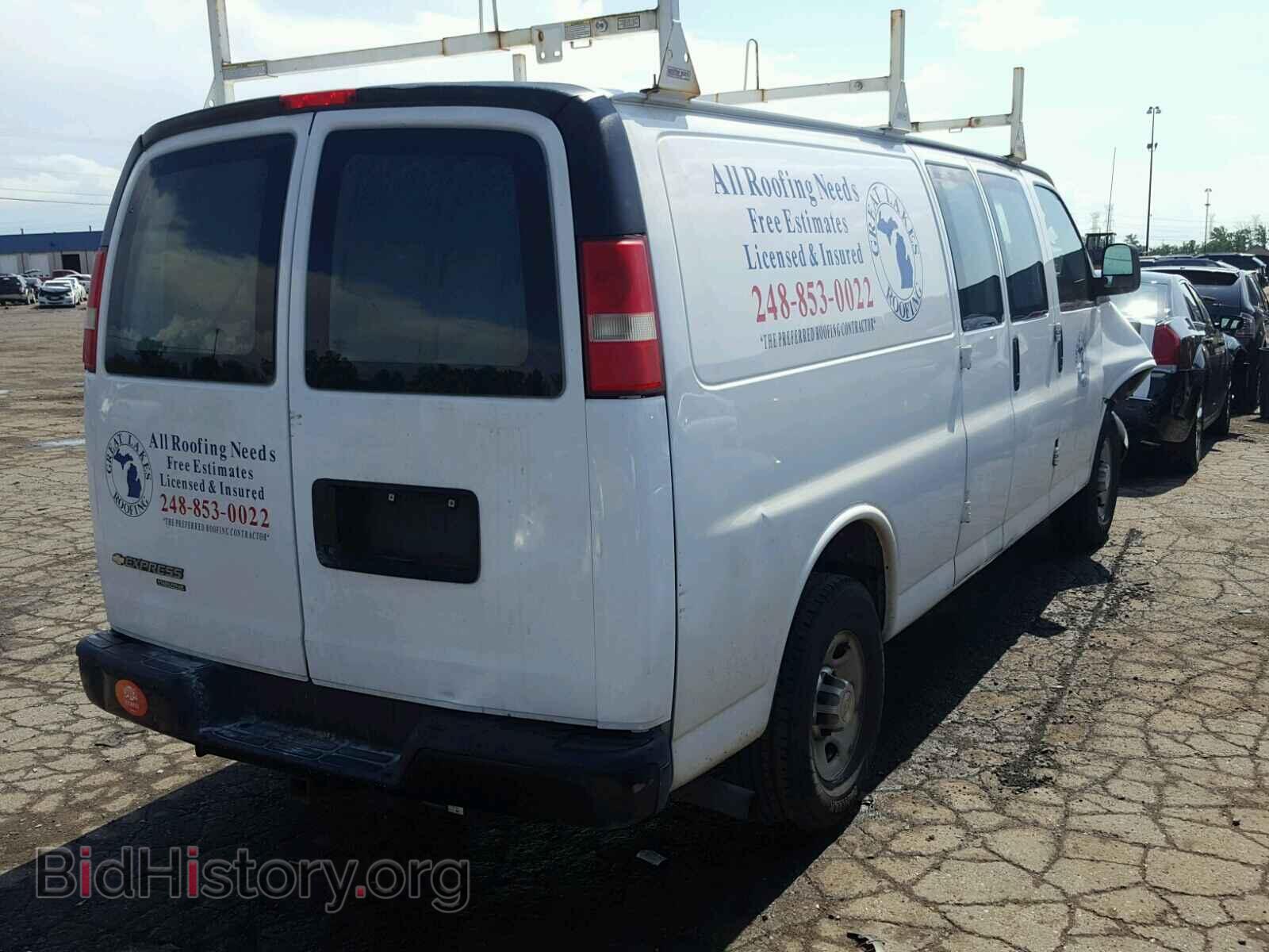 2012 CHEVROLET EXPRESS - VIN: 1GCWGGCA0C1149655 - Фото 4