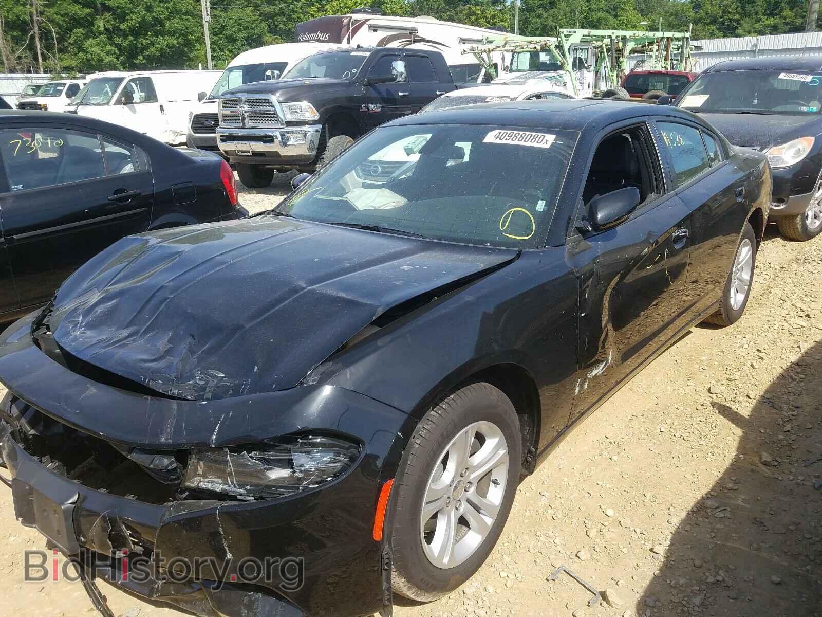 2019 DODGE CHARGER - VIN: 2C3CDXBG0KH657596 - Фото 2