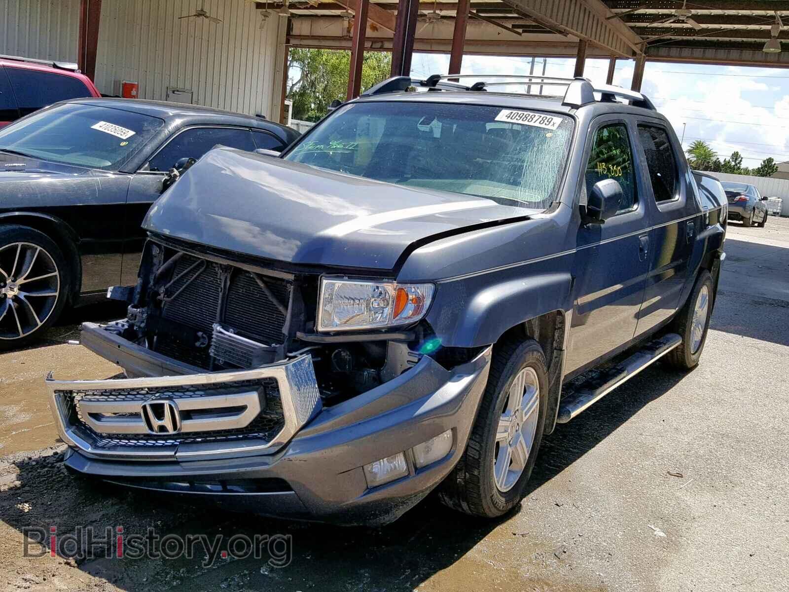 2011 HONDA RIDGELINE - VIN: 5FPYK1F59BB455009 - Фото 2