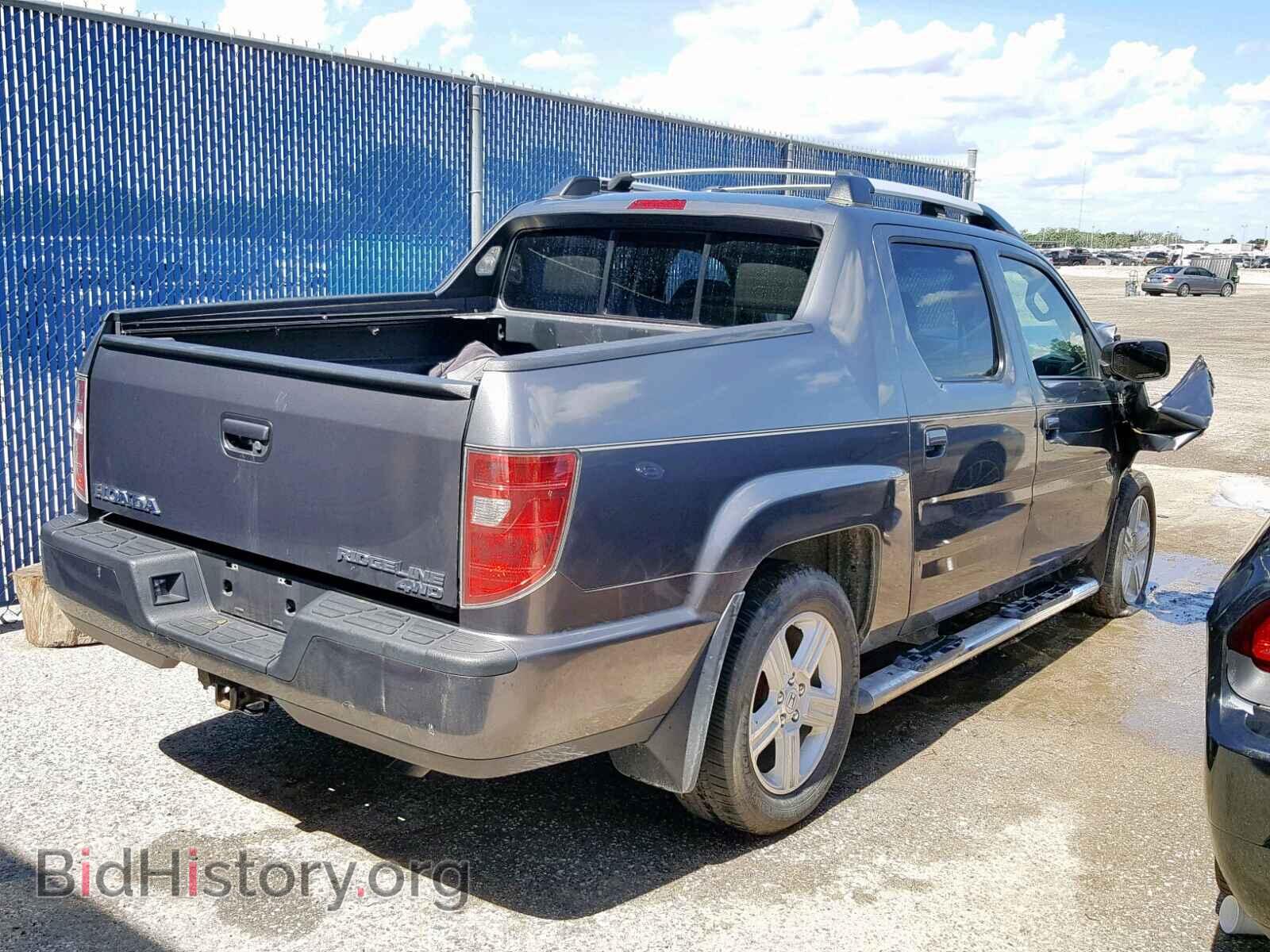 2011 HONDA RIDGELINE - VIN: 5FPYK1F59BB455009 - Фото 4