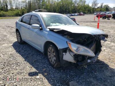 2013 Chrysler 200 200 LX, синий — VIN 1C3CCBAB9DN641242, Copart