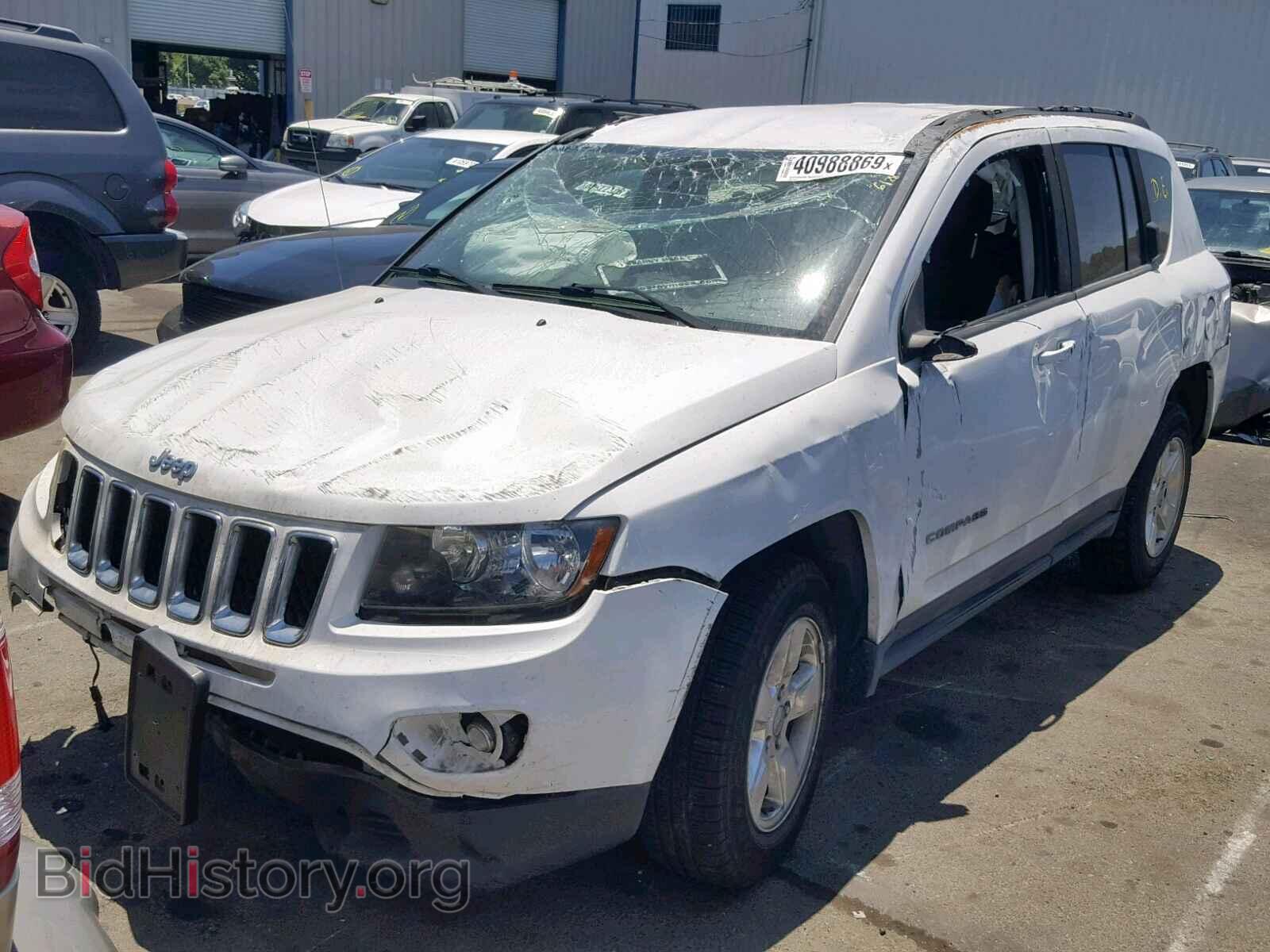 2014 JEEP COMPASS SP - VIN: 1C4NJCBA1ED570681 - Фото 2