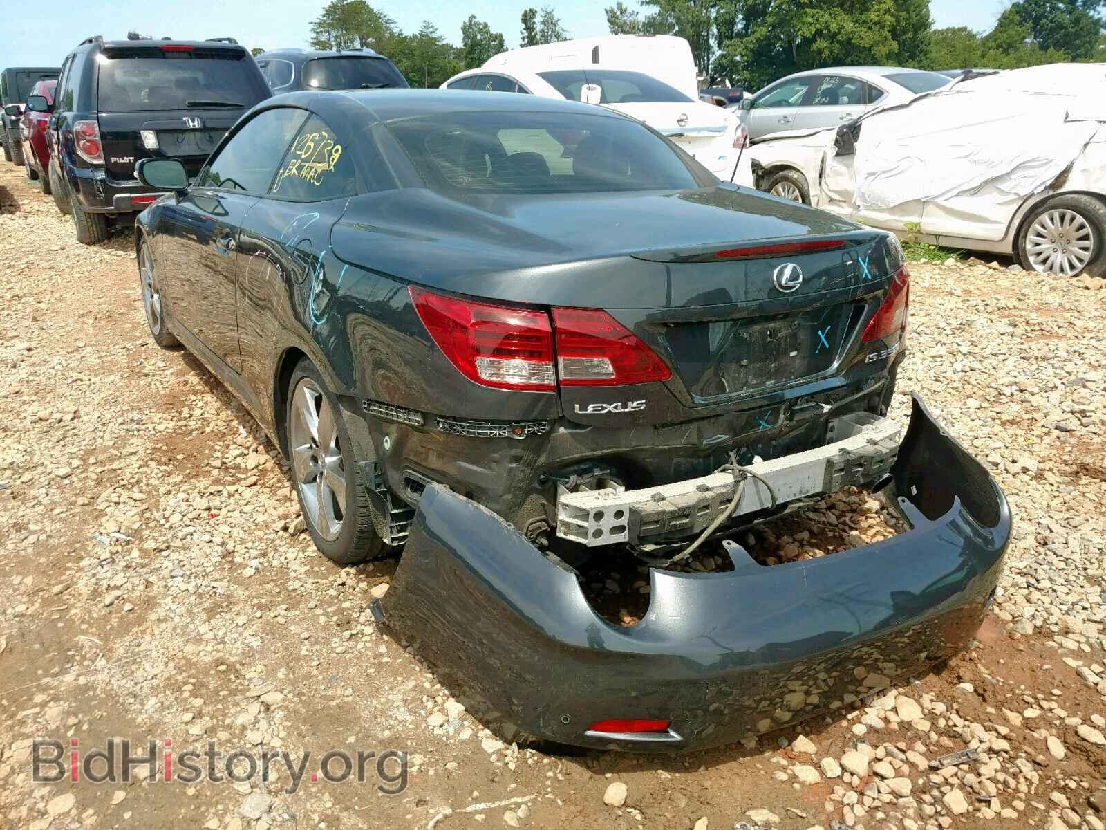 2010 LEXUS IS - VIN: JTHFE2C28A2500304 - Фото 3