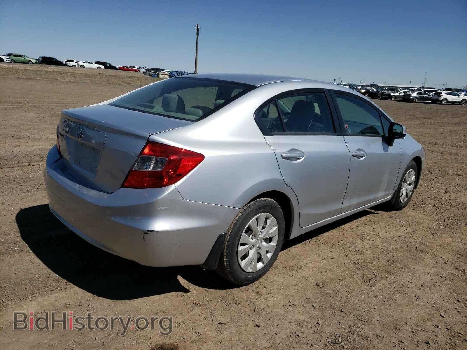 2012 HONDA CIVIC - VIN: 2HGFB2E41CH031299 - Фото 4