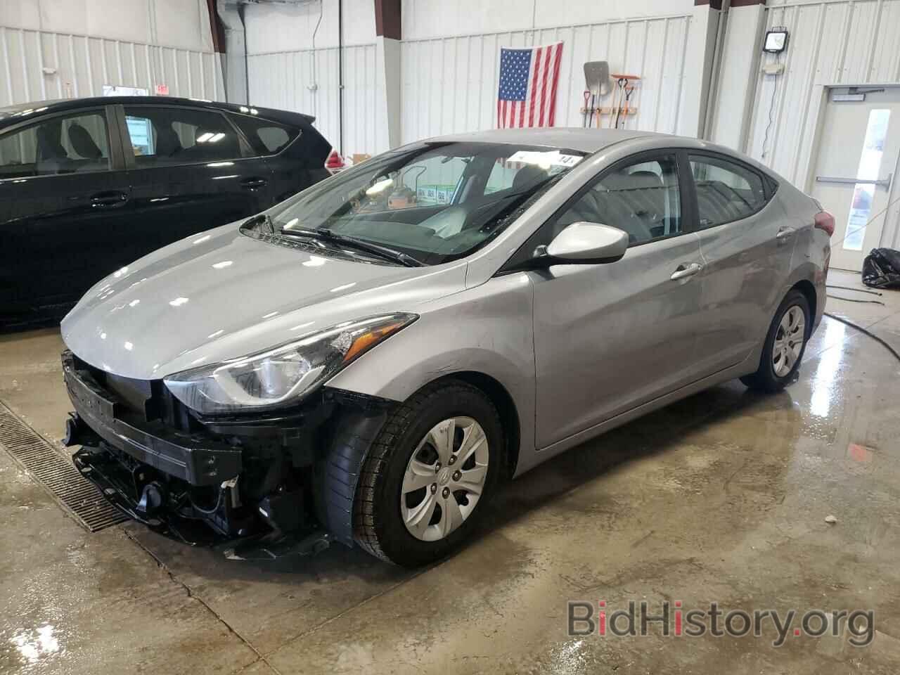 Фотография 5NPDH4AE6GH786945 - HYUNDAI ELANTRA 2016