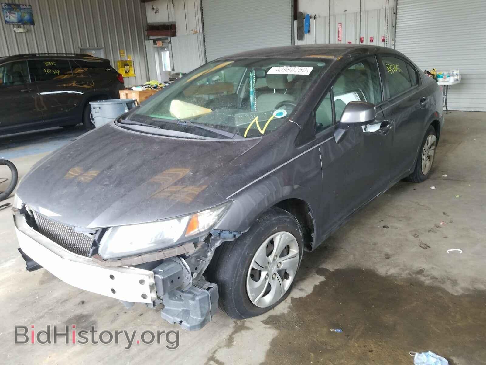 2013 HONDA CIVIC - VIN: 2HGFB2F56DH301877 - Фото 2