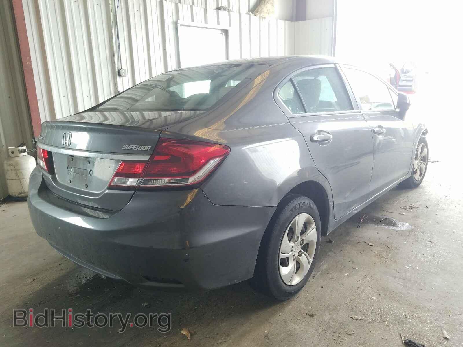 2013 HONDA CIVIC - VIN: 2HGFB2F56DH301877 - Фото 4