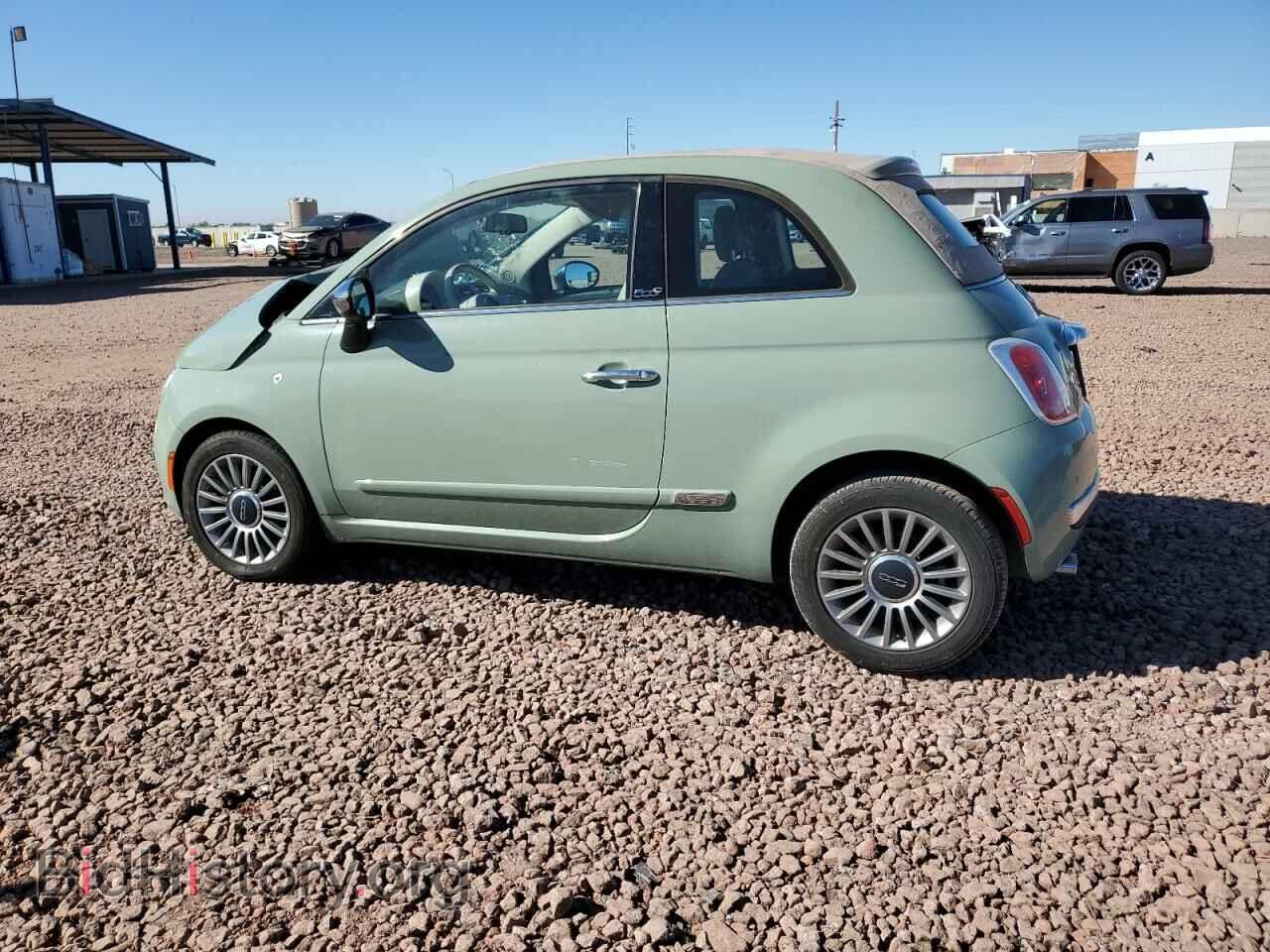 2013 FIAT 500 - VIN: 3C3CFFER1DT738974 - Фото 2