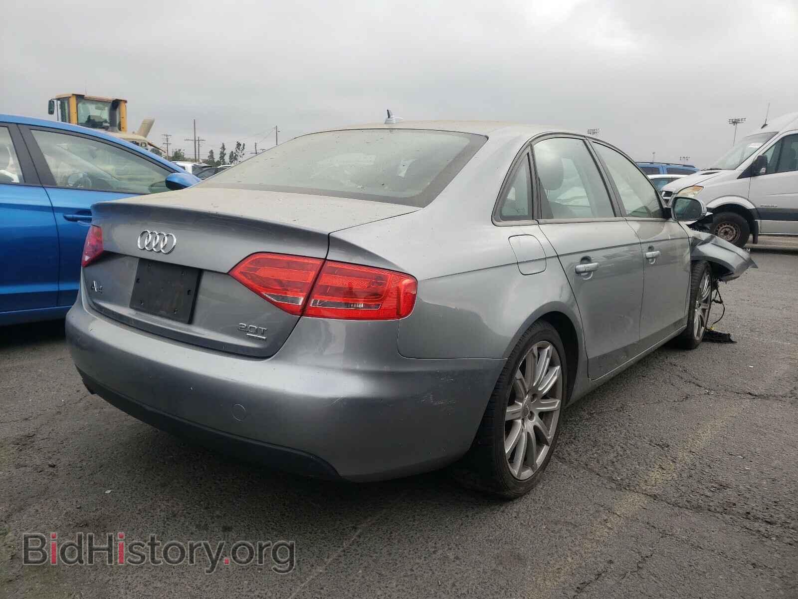 2010 AUDI A4 - VIN: WAUDFAFL8AN037225 - Фото 4