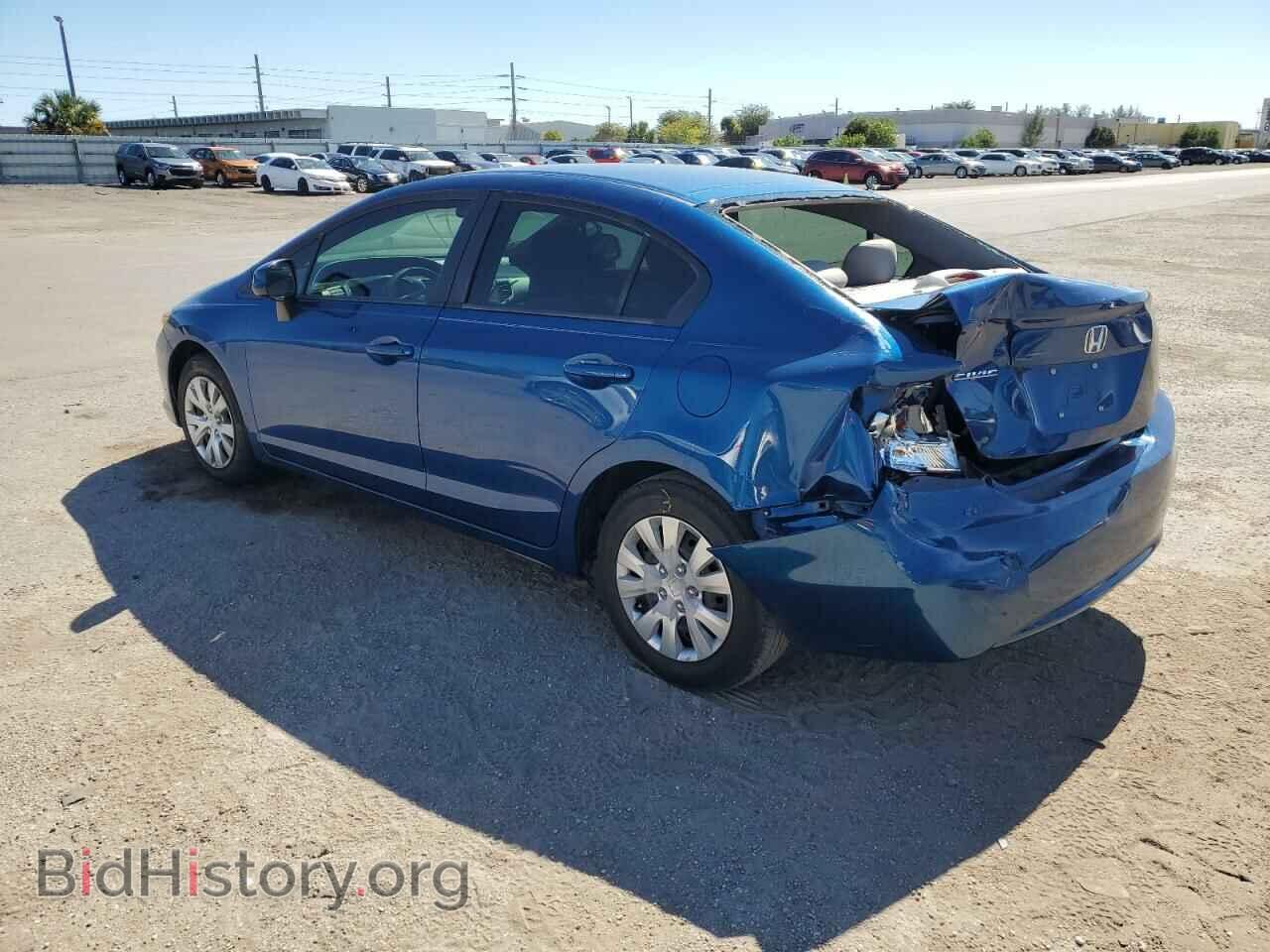 2012 HONDA CIVIC - VIN: 19XFB2F53CE045707 - Фото 2
