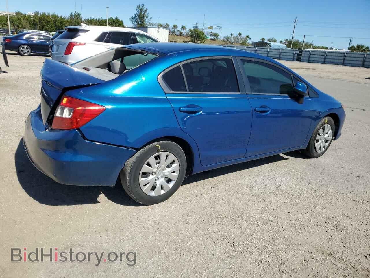 2012 HONDA CIVIC - VIN: 19XFB2F53CE045707 - Фото 3