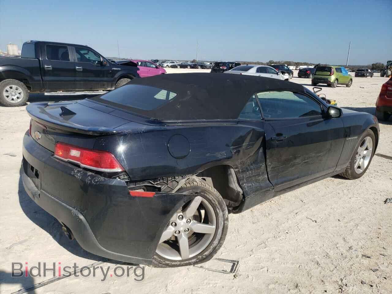 2014 CHEVROLET CAMARO - VIN: 2G1FB3D32E9321117 - Фото 3