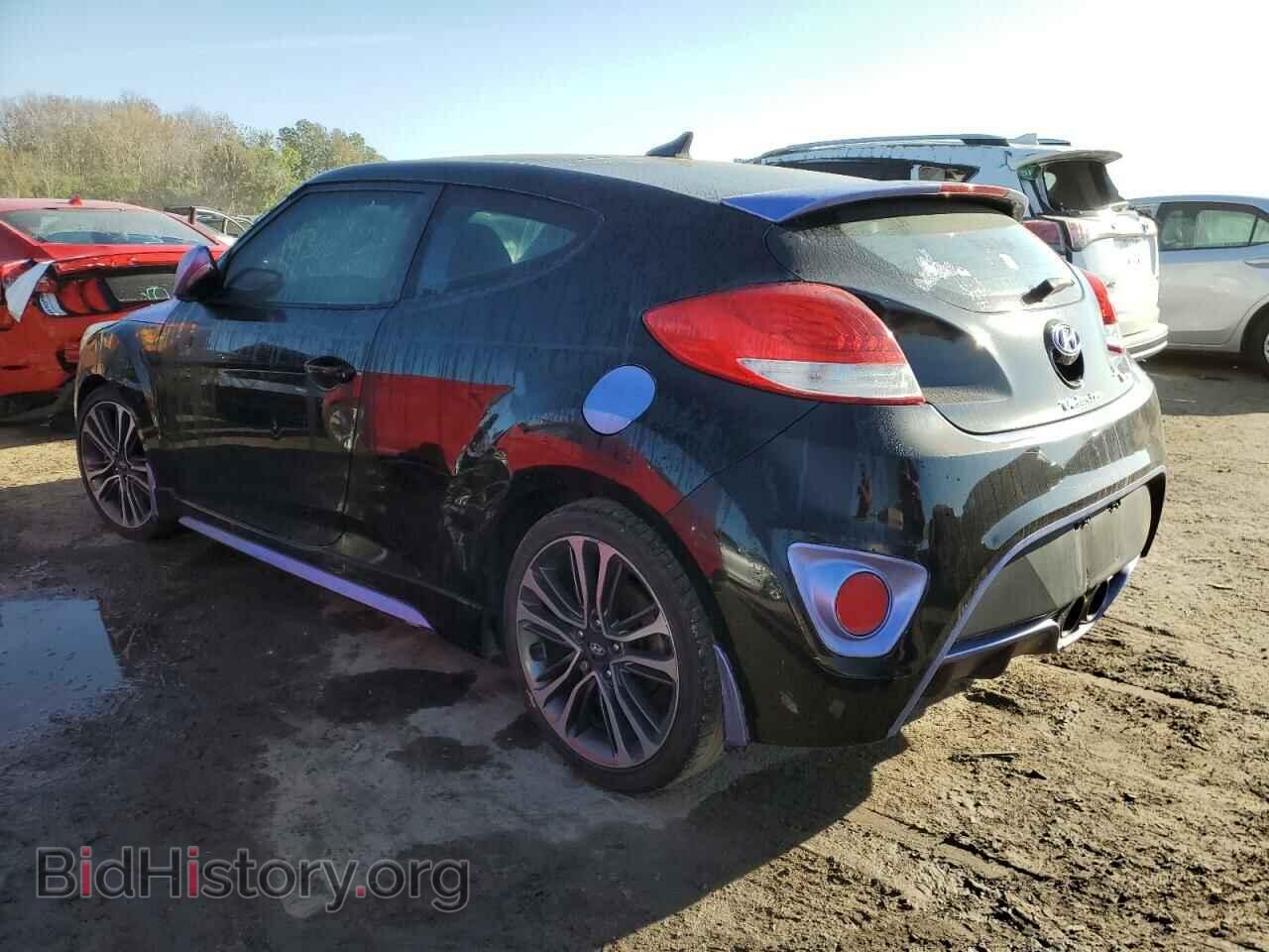 2016 HYUNDAI VELOSTER - VIN: KMHTC6AEXGU249003 - Фото 2