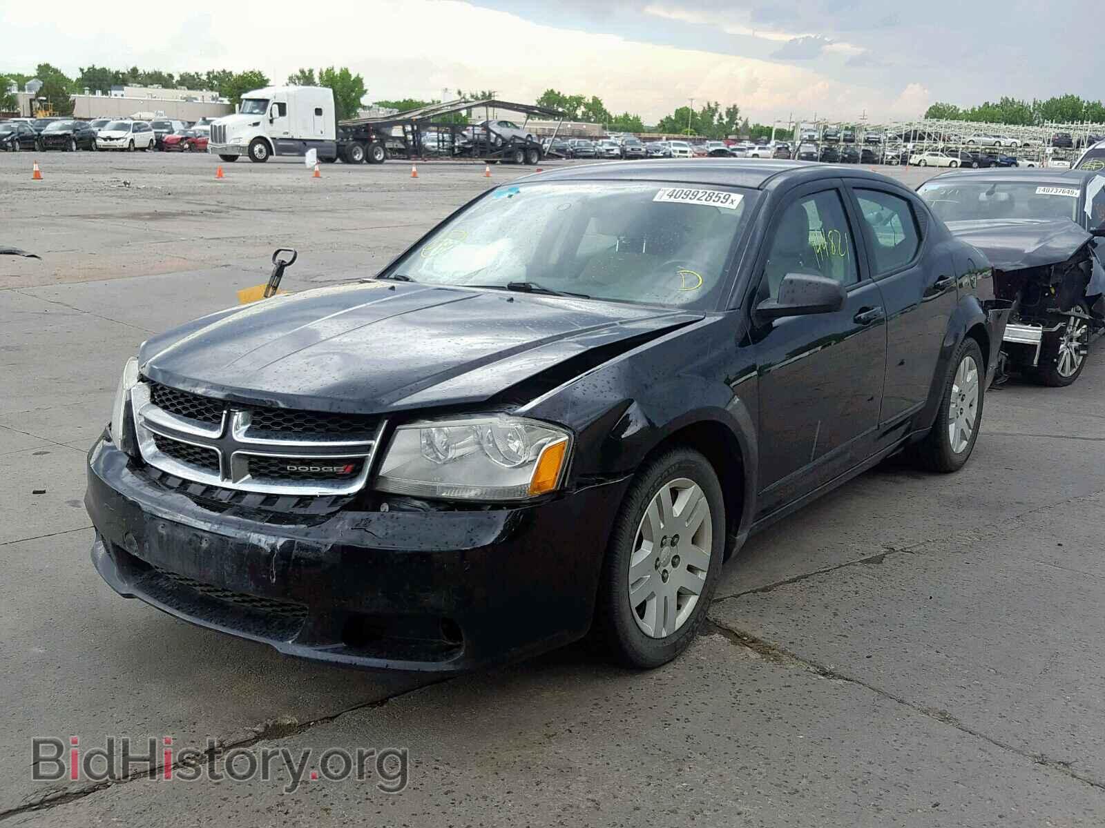 2014 DODGE AVENGER - VIN: 1C3CDZAB4EN214672 - Фото 2