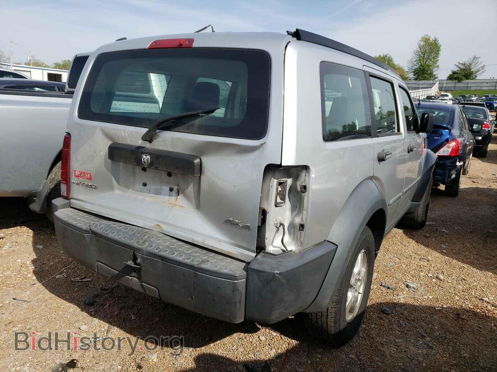 2007 DODGE NITRO - VIN: 1D8GU28K07W700436 - Фото 4